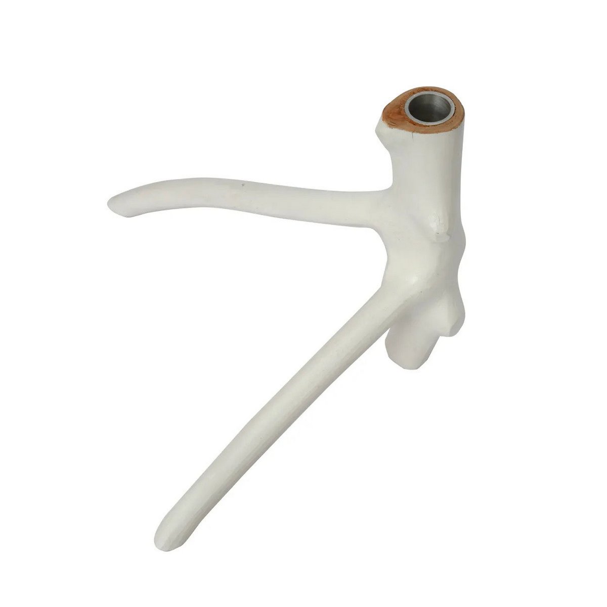 The Triple Twig Candle Holder - Wit Bazar Bizar Living