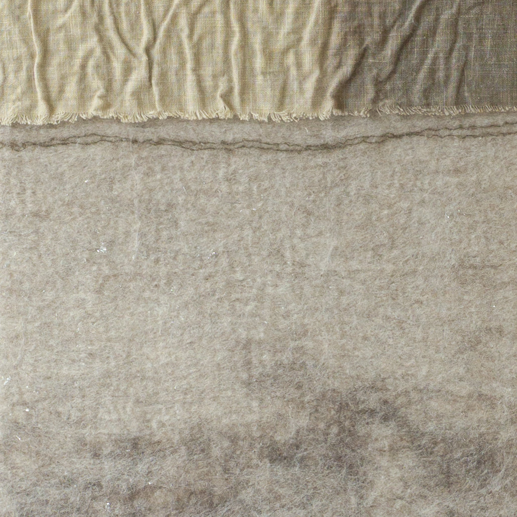 Imperfectus XV – vilten wandkunst | Vilt & Vlow | 33 × 48 cm