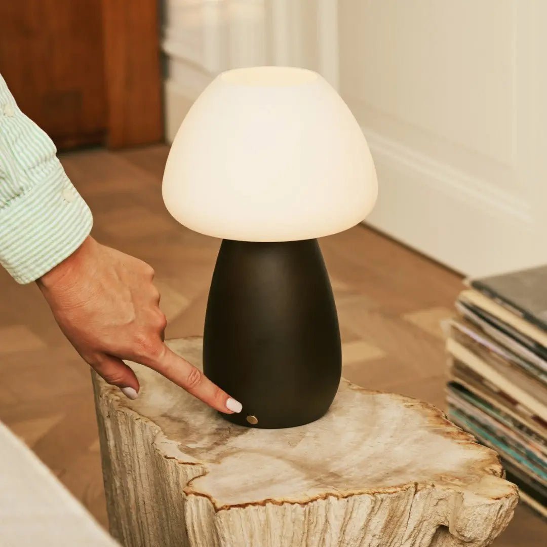 Bear Dark Bruin Stijlvol oplaadbare lamp-draadloos, dimbaar, milieuvriendelijk ontwerp Tavellio - Amsterdam