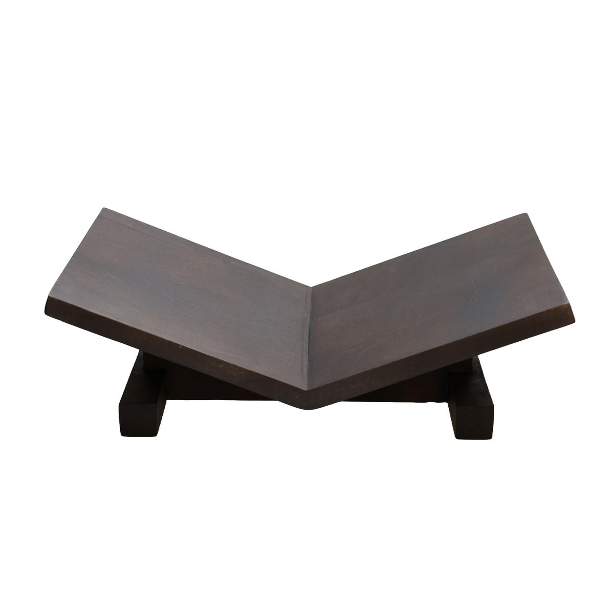 Boekenstandaard - Wiggins walnut Vase The World