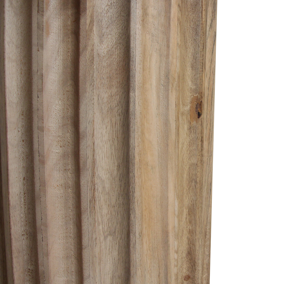 Bullnose bijzettafel naturel 50 cm Raw Materials