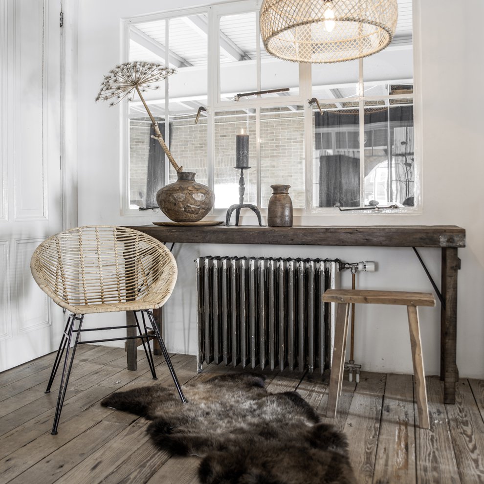 Console tafel opklapbaar bruin Raw Materials