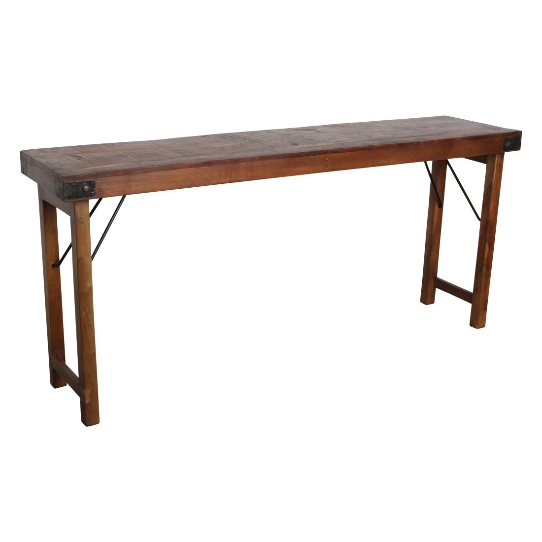 Console tafel opklapbaar bruin Raw Materials