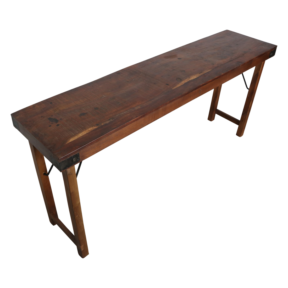 Console tafel opklapbaar bruin Raw Materials
