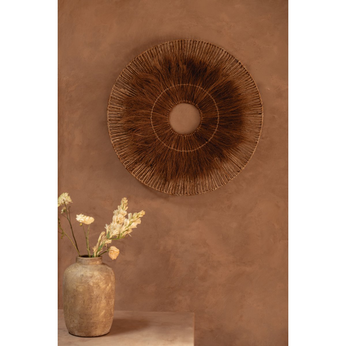 De Clay Echo Vaas - Crème - M Bazar Bizar Living