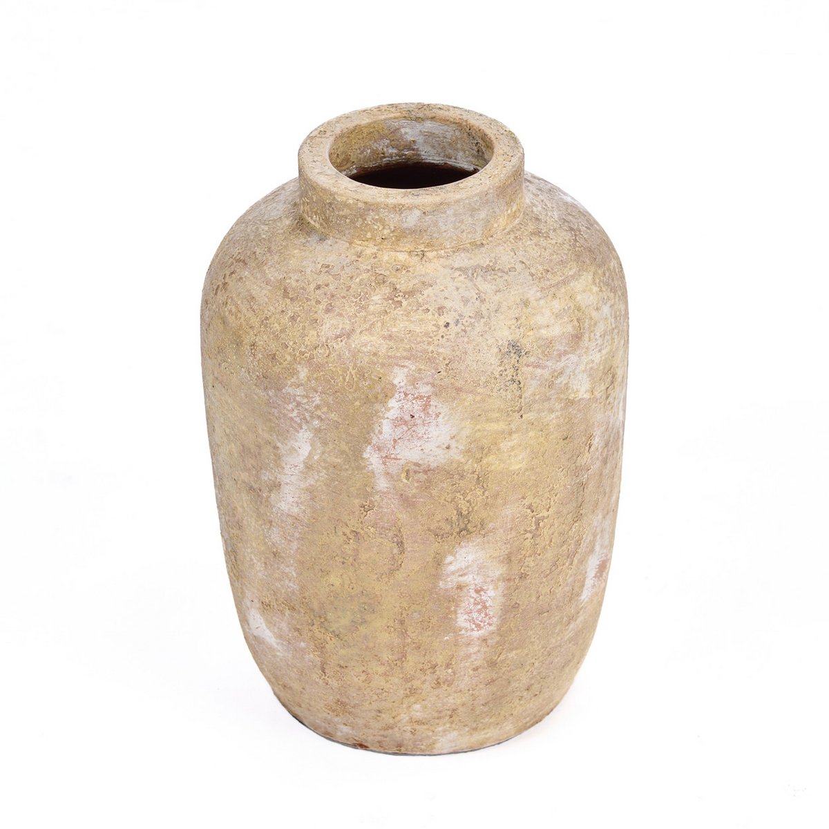 De Clay Echo Vaas - Crème - M Bazar Bizar Living