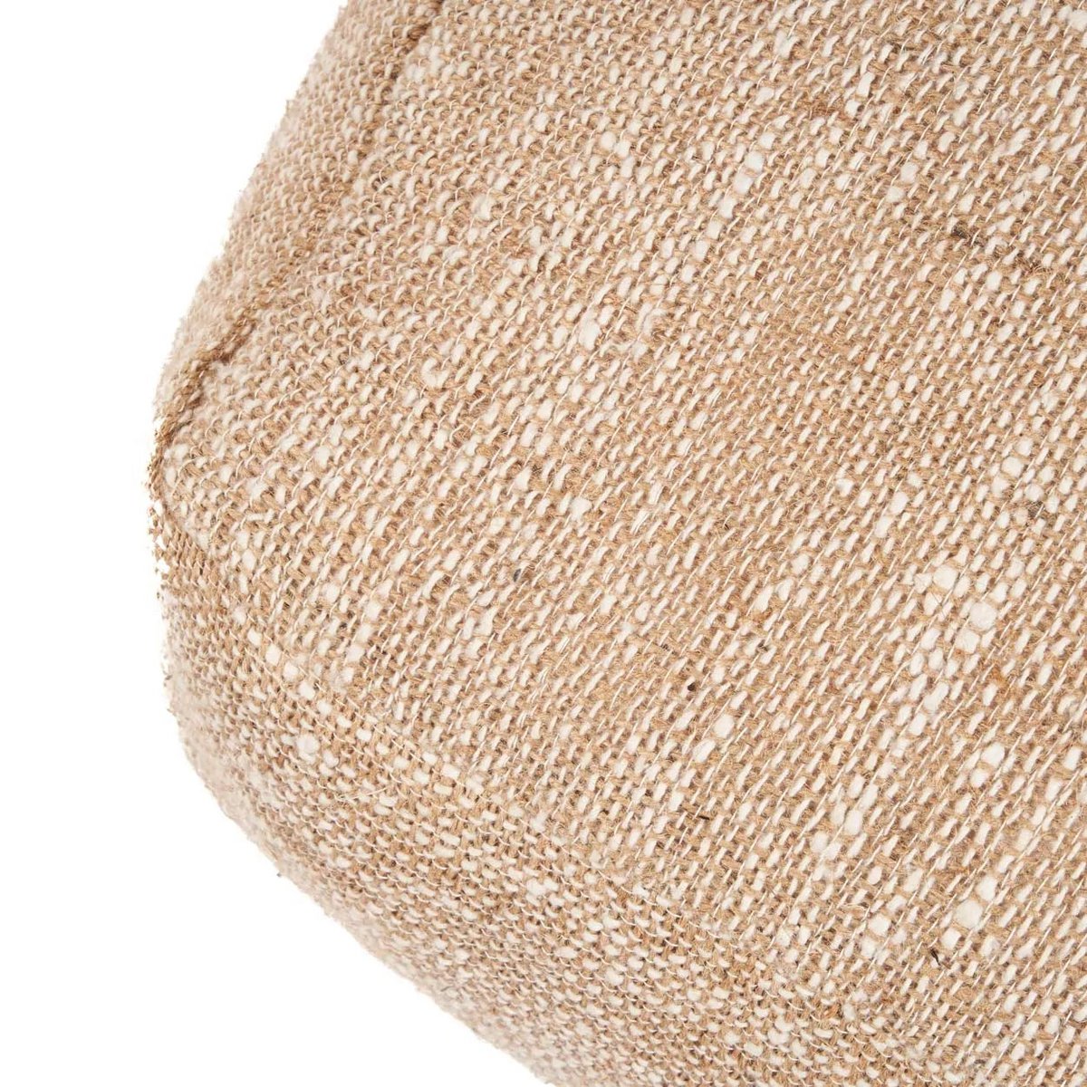 De comfortabele poef - Beige Bazar Bizar Living