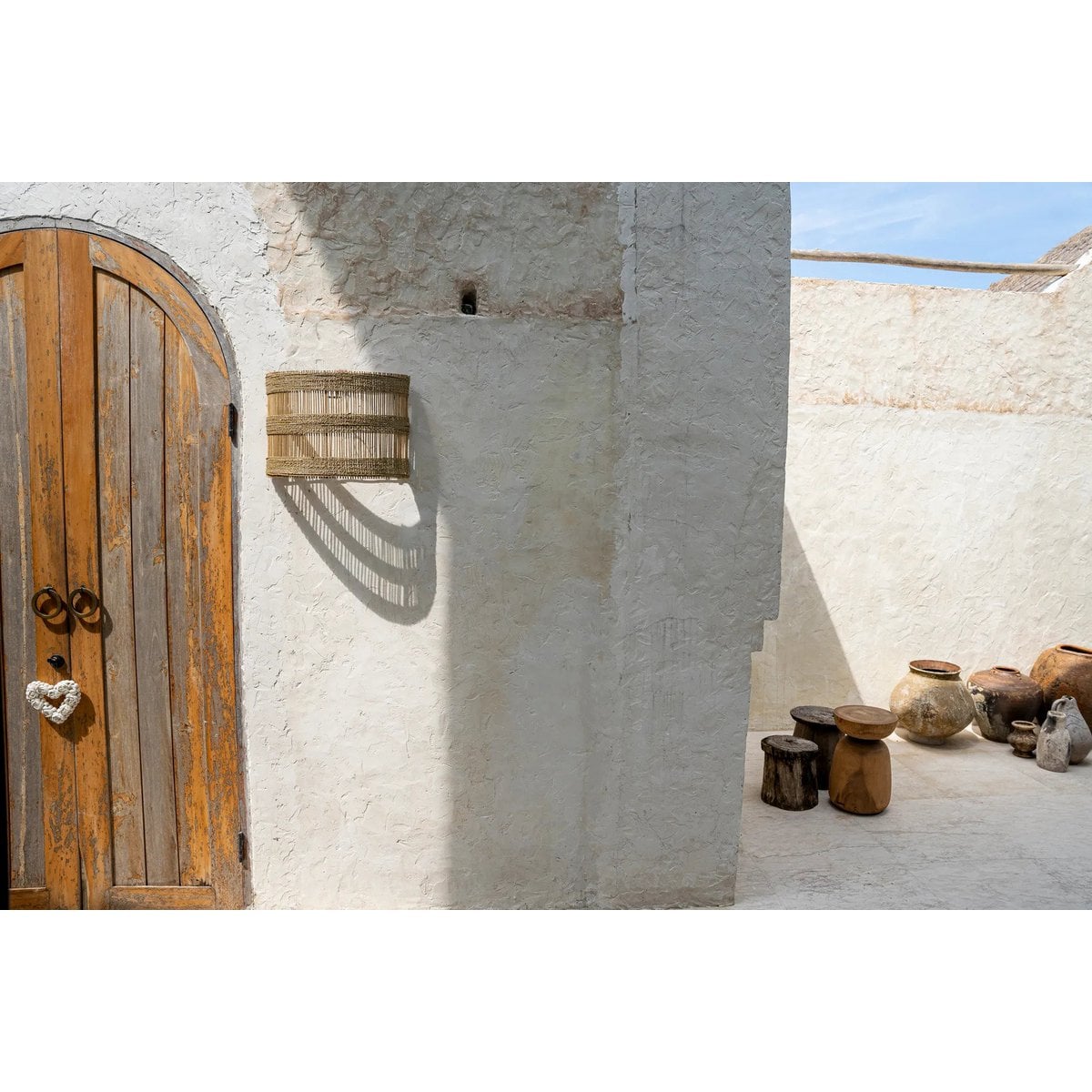 De Doedoe Muur Applique - Naturel - M Bazar Bizar Living