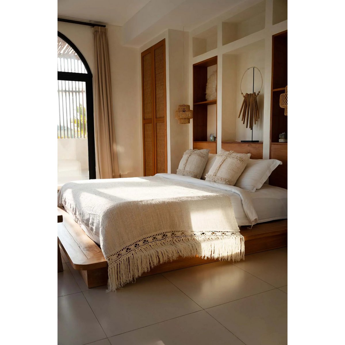 De Gypsy Bedsprei - Naturel Bazar Bizar Living