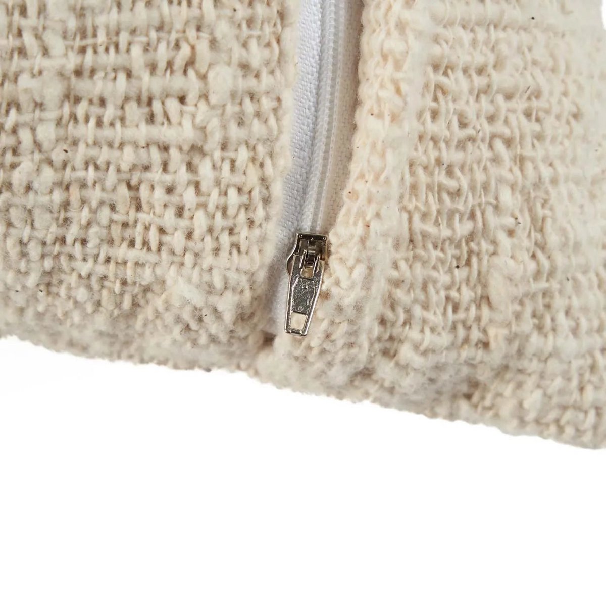 De Isla Palm Kussenhoes - Natuurlijk Wit Bazar Bizar Living