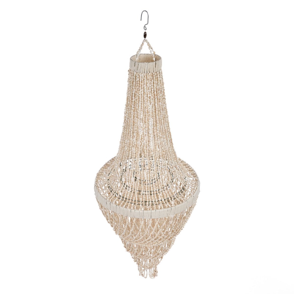 De Ocean Tower Shell Kroonluchter - Naturel - L Bazar Bizar Living