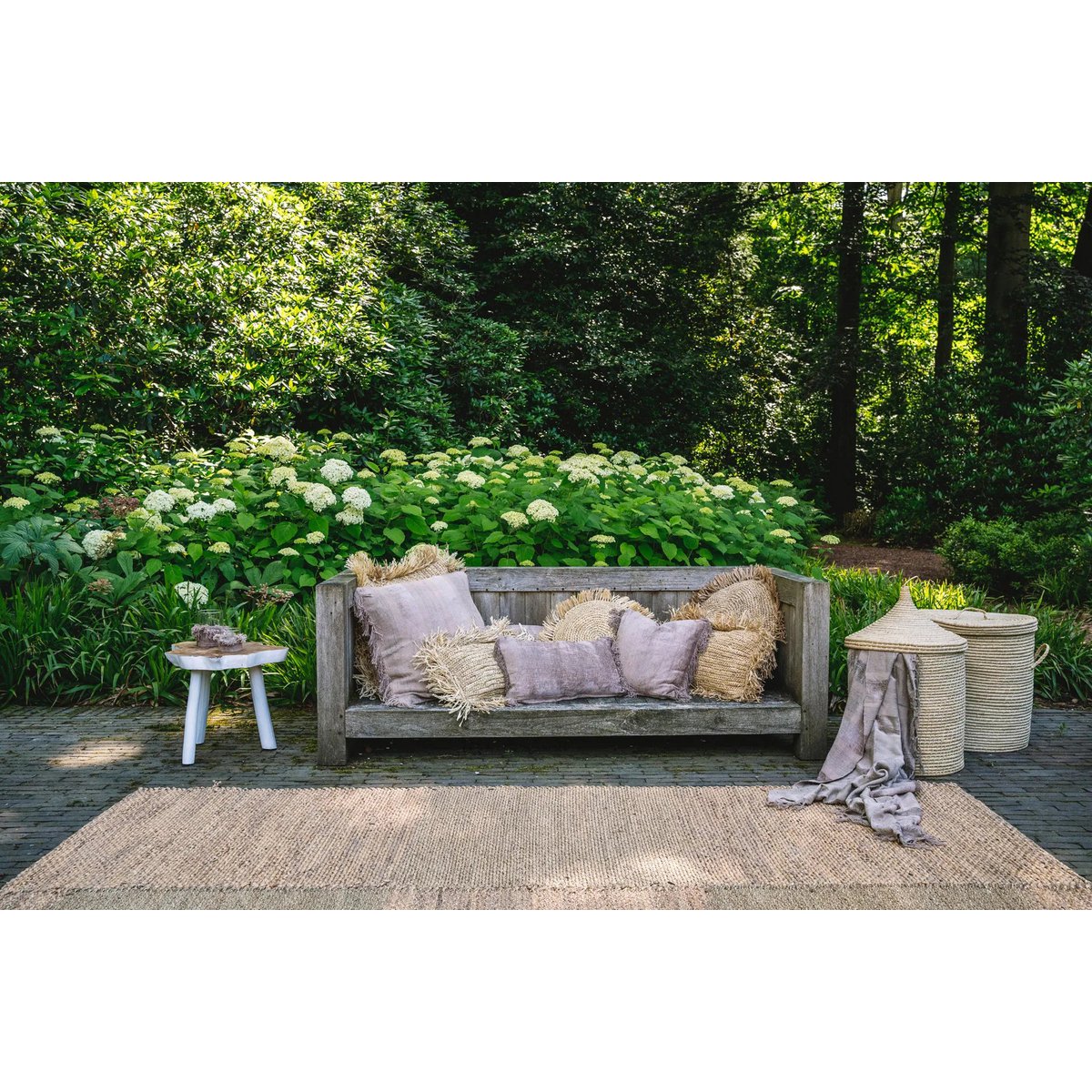 De Oh My Gee Kussenhoes - Betonfluweel - 40x40 Bazar Bizar