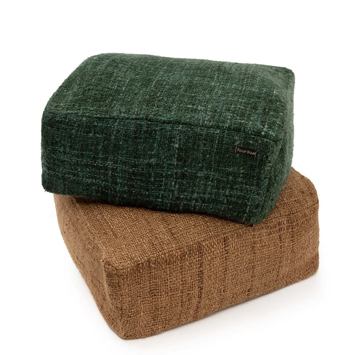 De Oh My Gee Poef - Bosgroen Bazar Bizar Living