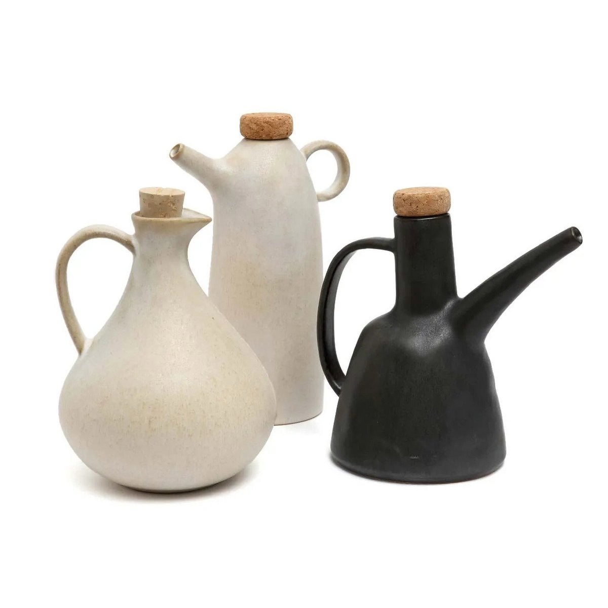 De olijfoliefles n ° 78 - wit Bazar Bizar Living