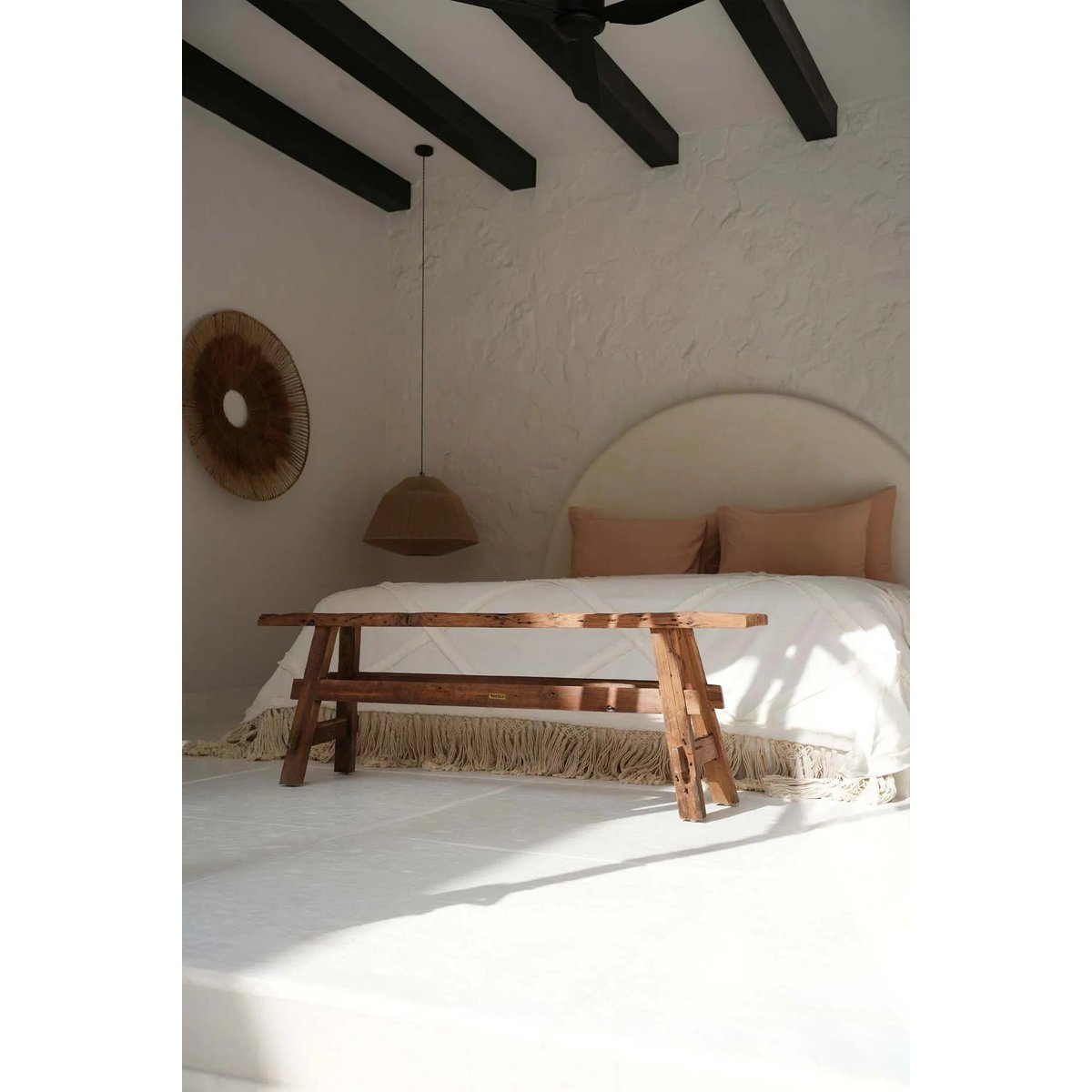 De prachtige rustieke bank - naturel Bazar Bizar Living