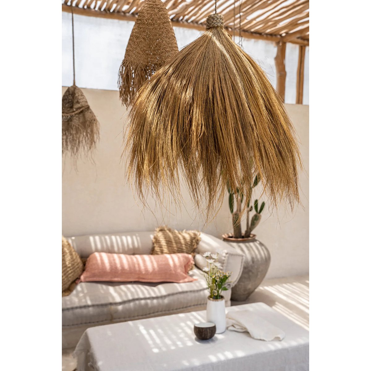 De Rayung Hut-hanger - Natuurlijk - L Bazar Bizar Living
