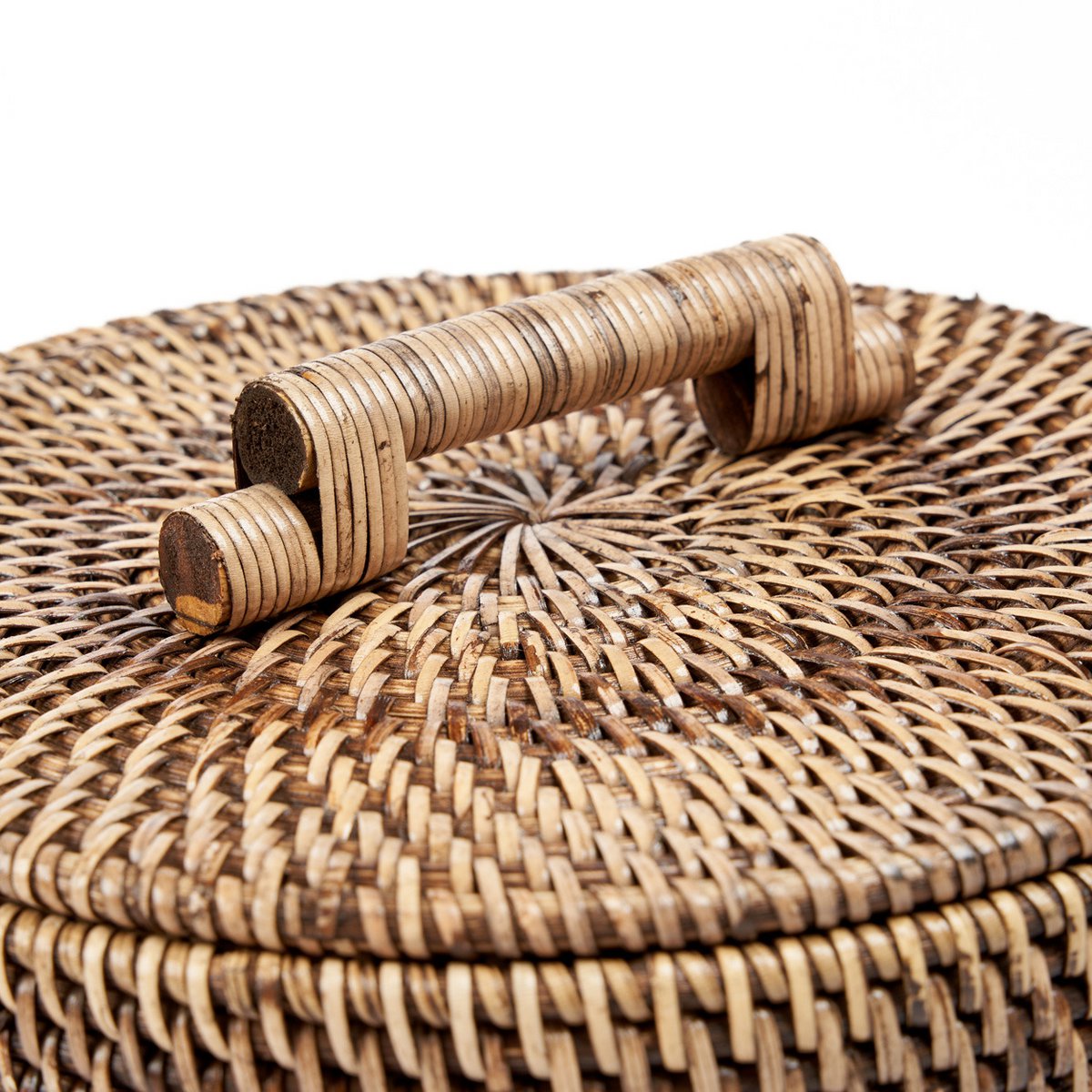 De Rotan Bin Laag - Naturel Bruin Bazar Bizar Living