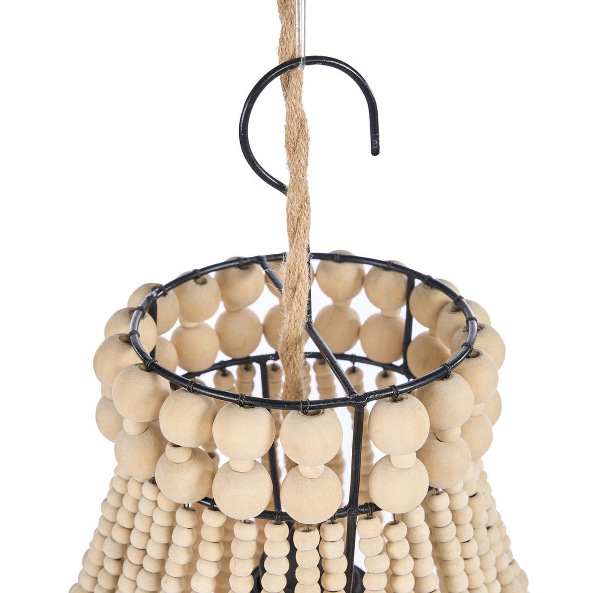 De Teardrop Kroonluchter - Naturel - M Bazar Bizar Living
