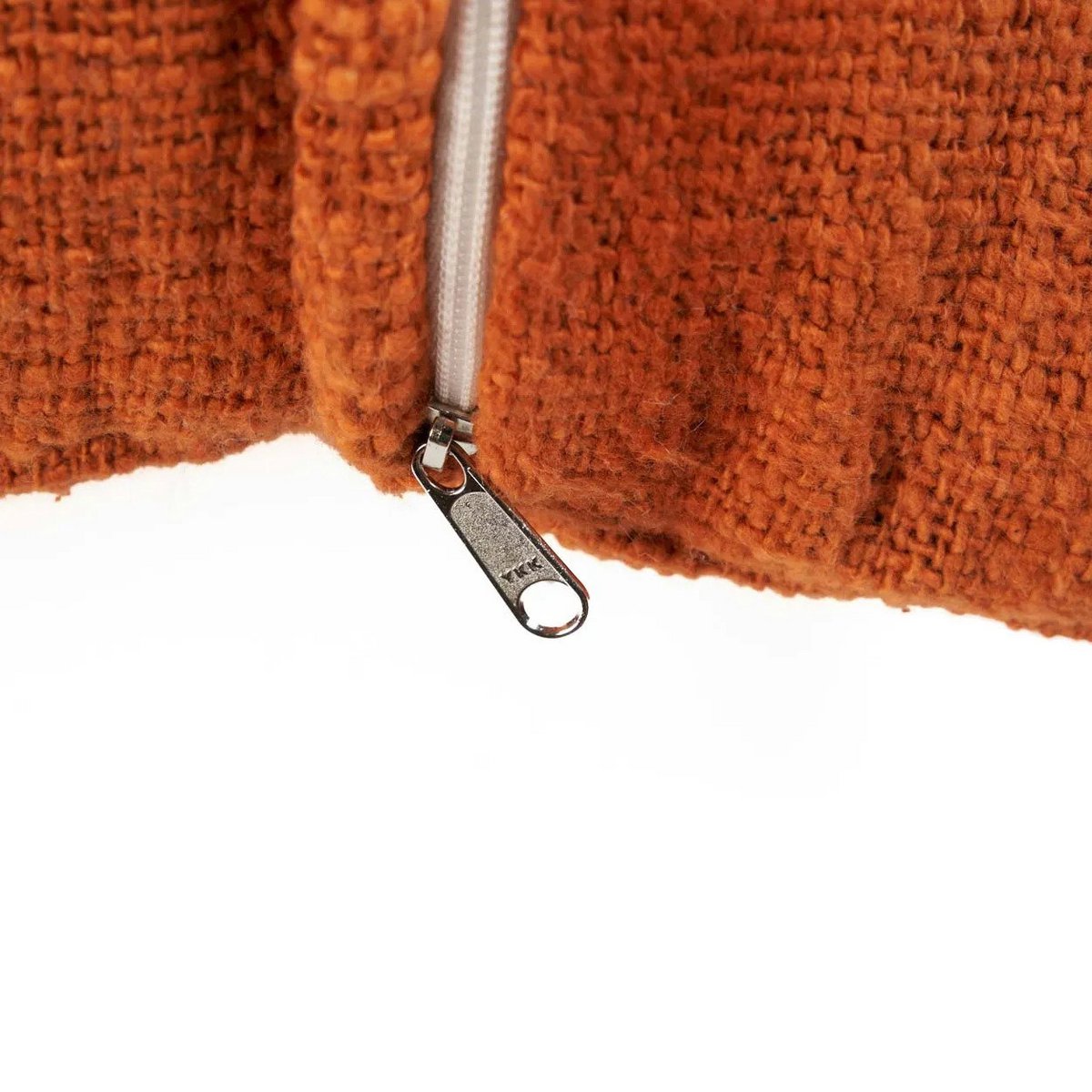 De Zillion Kiss kussenhoes - Terracotta wit Bazar Bizar Living