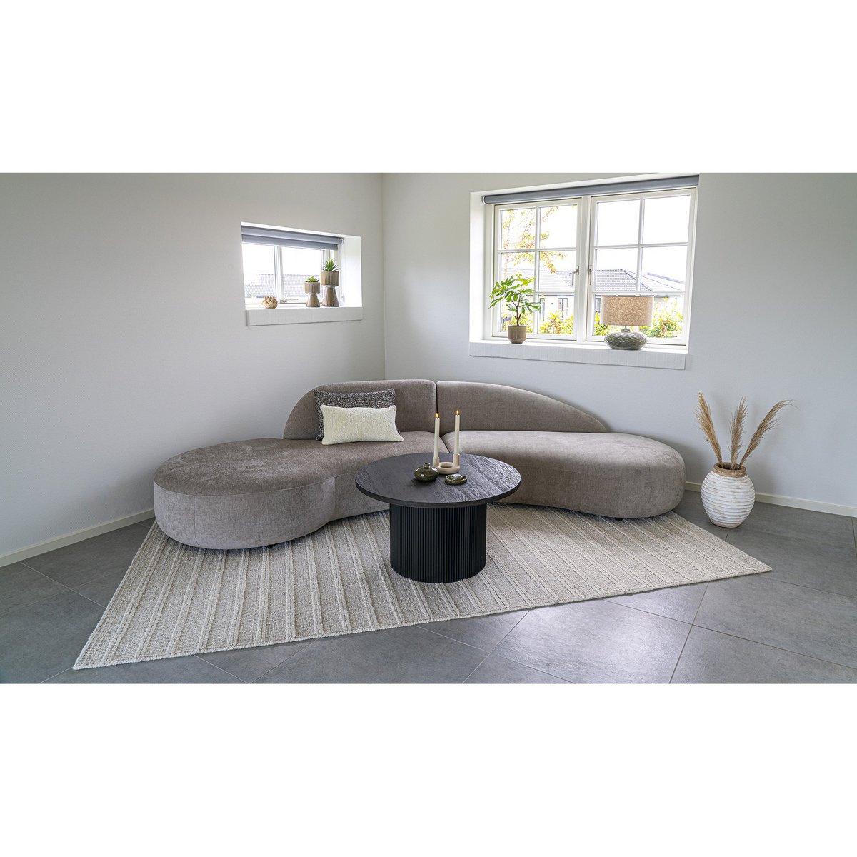 Dehli Rug - Vloerkleed, handgeweven, ivoor, 160x230 cm House Nordic ApS