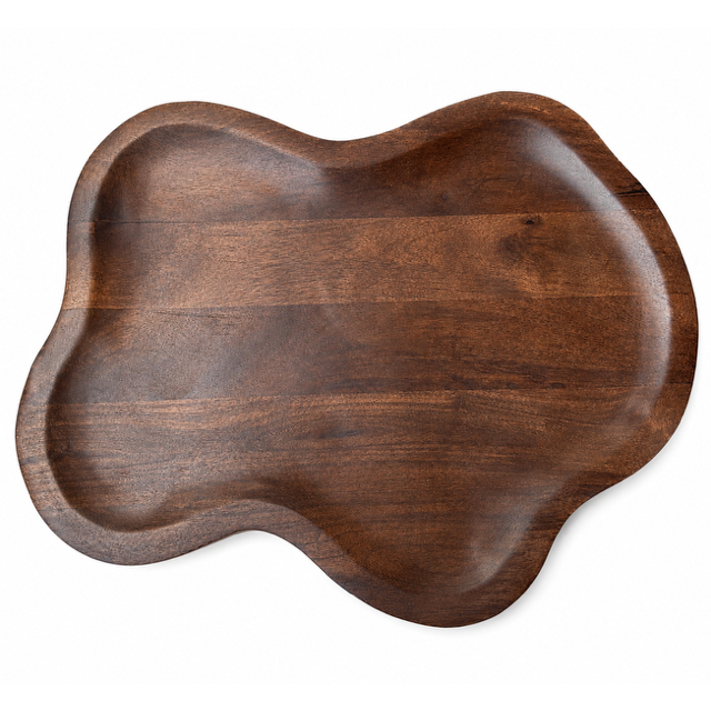 Dienblad - Santos walnut Vase The World