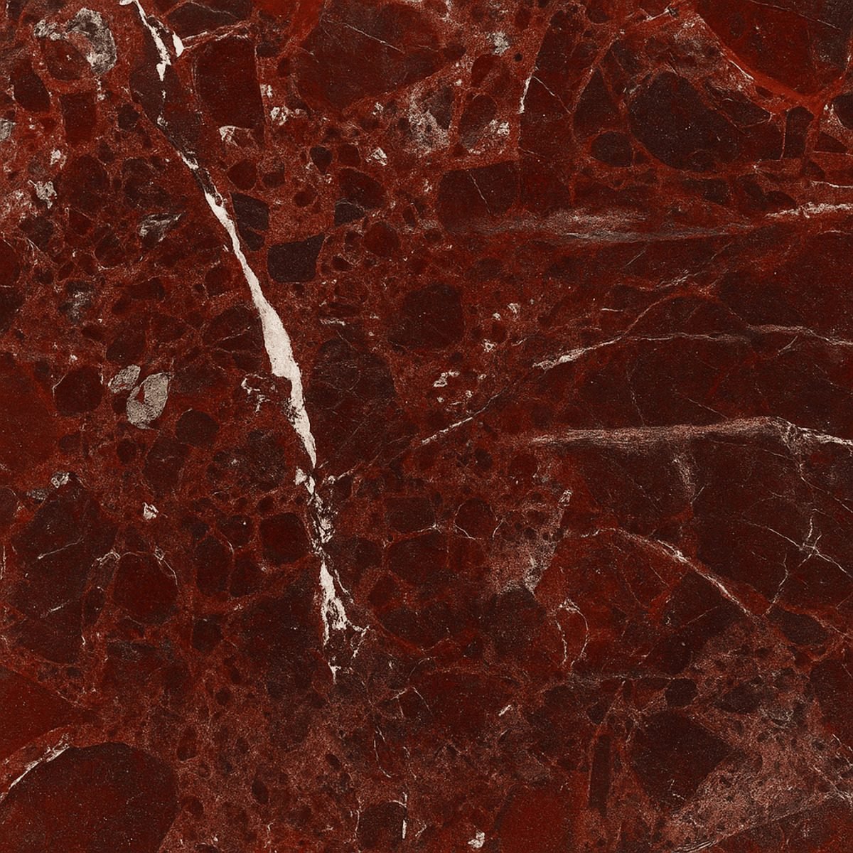 Dou Red / Rosso Levanto - Marmeren oplaadbare tafellamp - Draadloos, 3 lichte modi en met linnen verwisselbare lampenkap Tavellio - Amsterdam