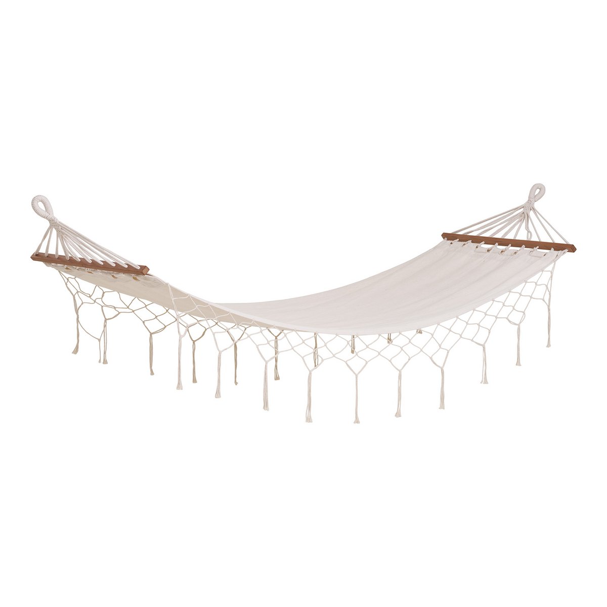 Edessa hangmat - gebroken wit, polyester/katoen/lariks House Nordic ApS