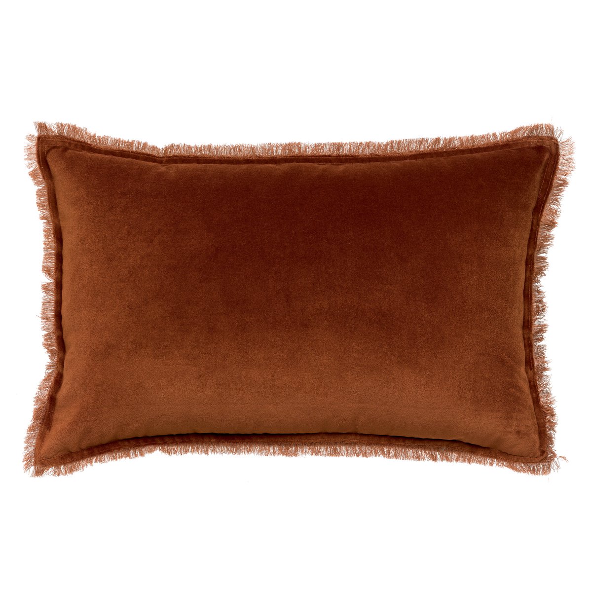 Effen kussen Fara Caramel 40 x 65 VIVARAISE