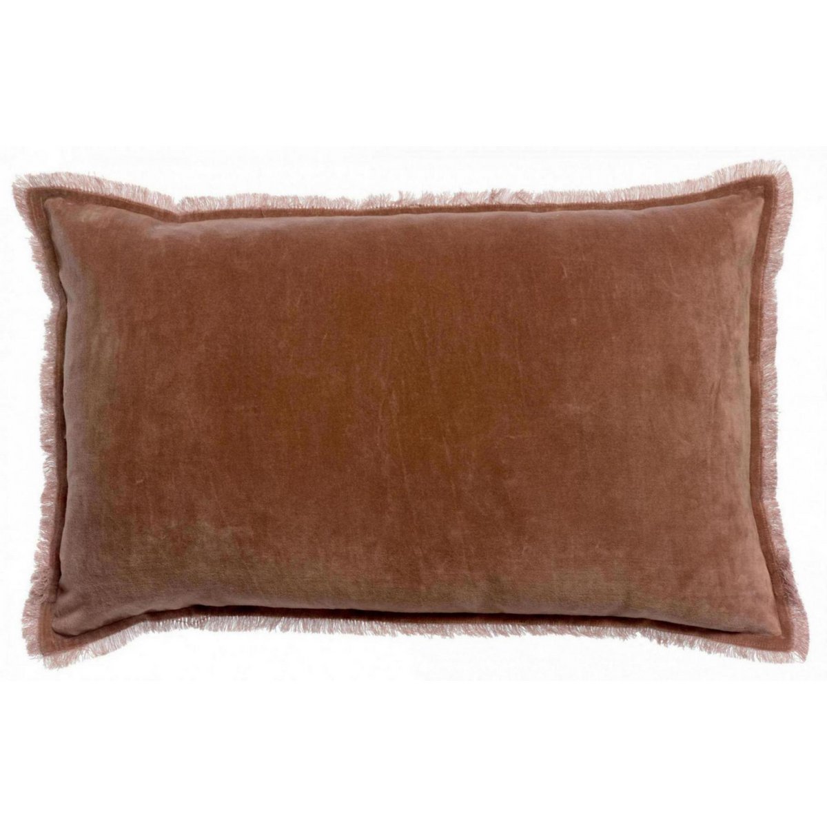 Fara effen kussen Rozenhout 40 x 65 VIVARAISE