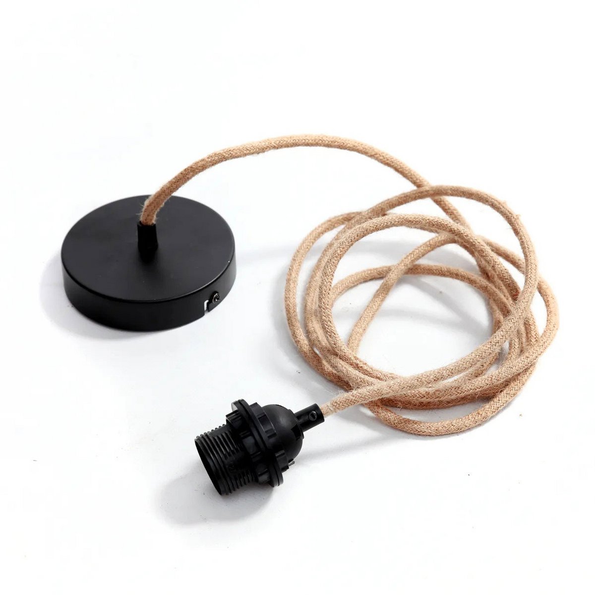 Fitting Lampen Plafond - Naturel Zwart - 1 Fitting Bazar Bizar Living
