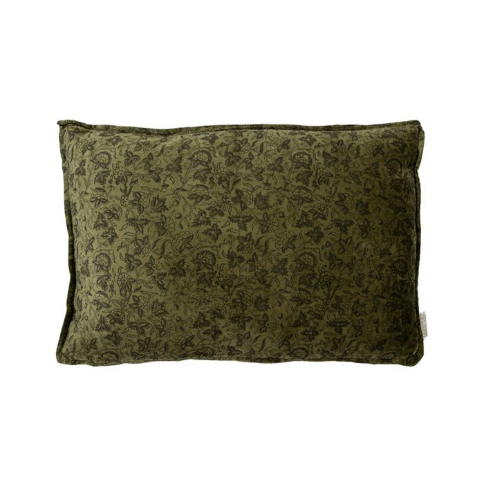 Fluwelen kussen Sonia mos 60x40 MrsBLOOM