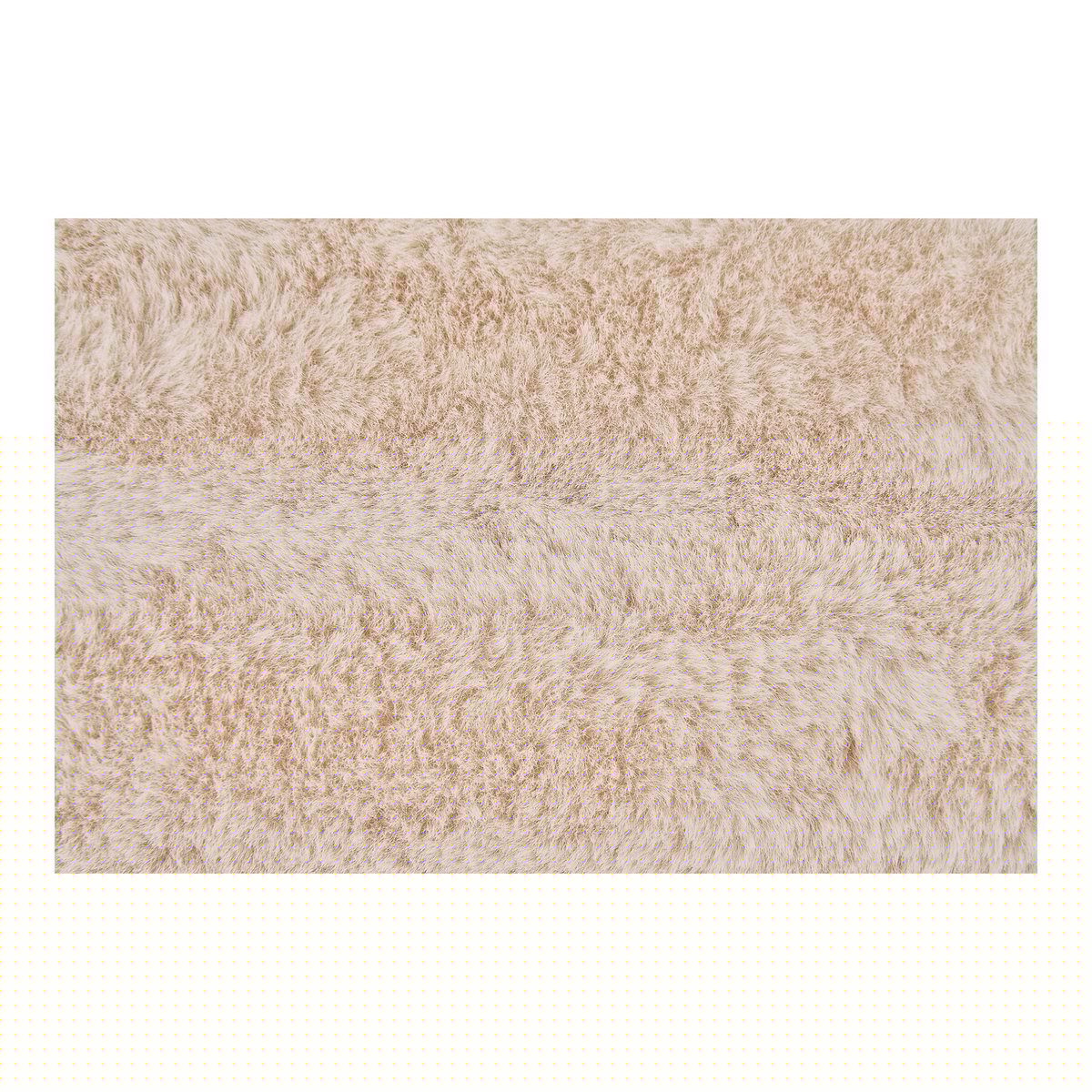 Galena Plaid - plaid van kunstbont - wit - 130x180 cm House Nordic ApS