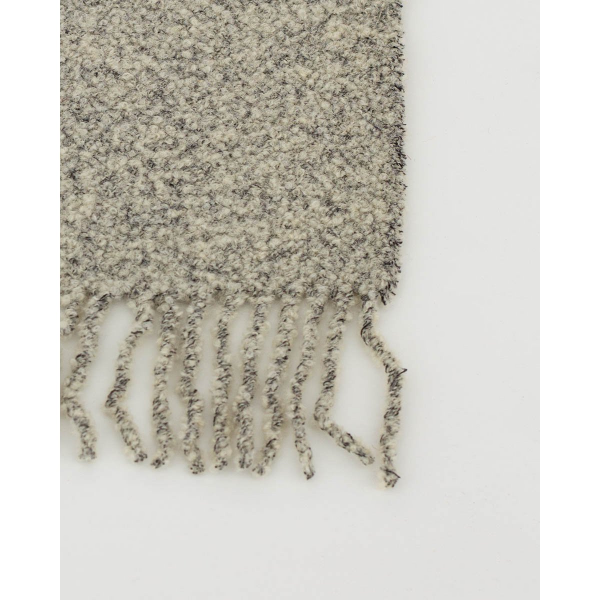 Gebluckte wol gooi deken Paris Ivory MoST Blankets