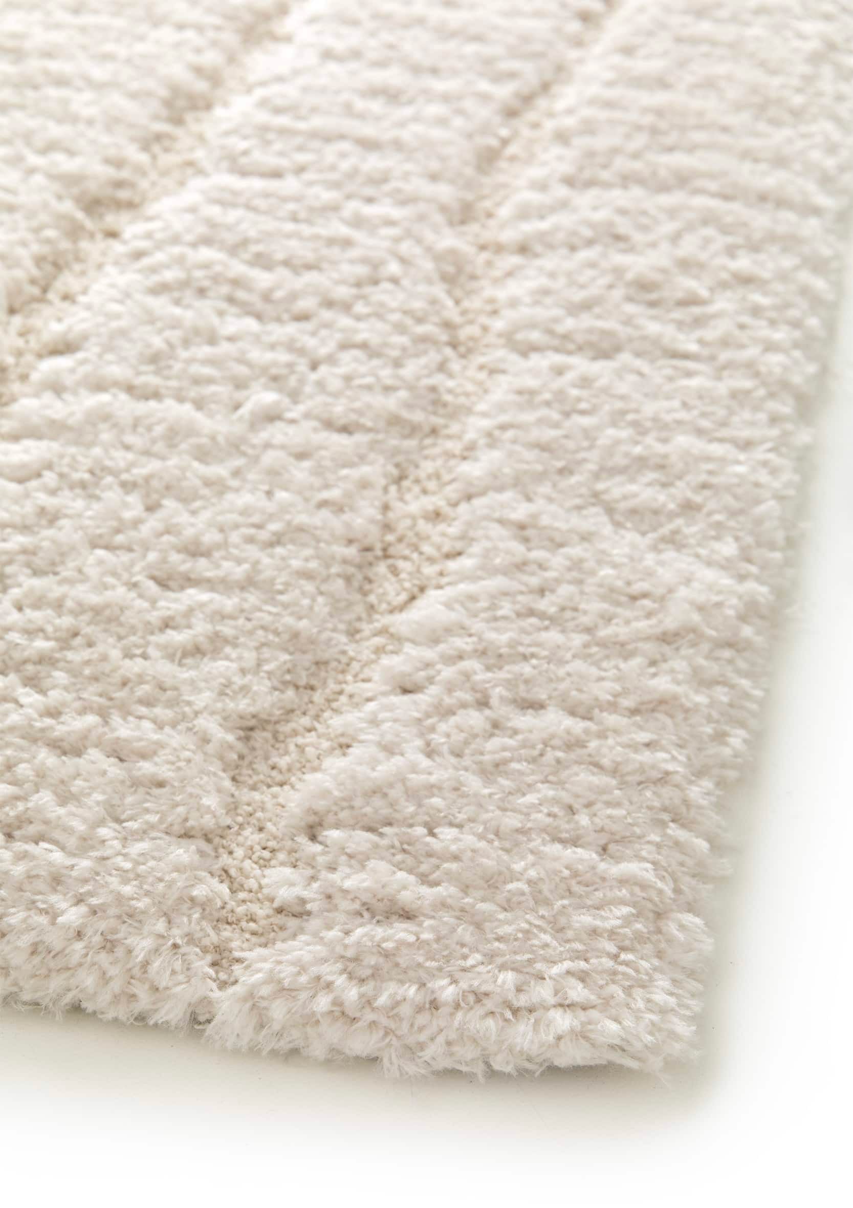 gerecycled vloerkleed maël – sneeuw – vivaraise - verkrijgbaar in 3 maten - 120x170 / 160x230 / 200x290 cm Noii HOME