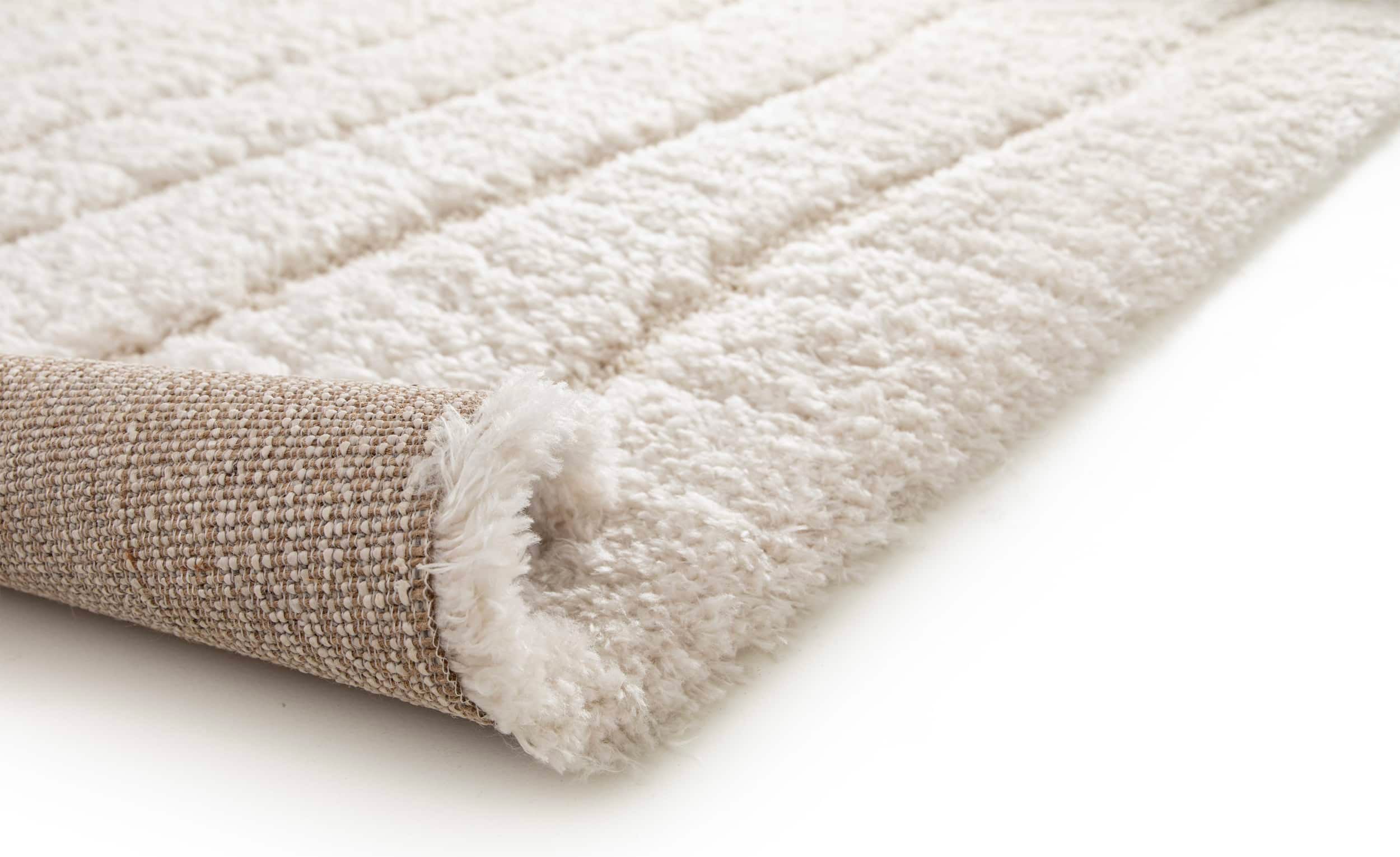 gerecycled vloerkleed maël – sneeuw – vivaraise - verkrijgbaar in 3 maten - 120x170 / 160x230 / 200x290 cm Noii HOME