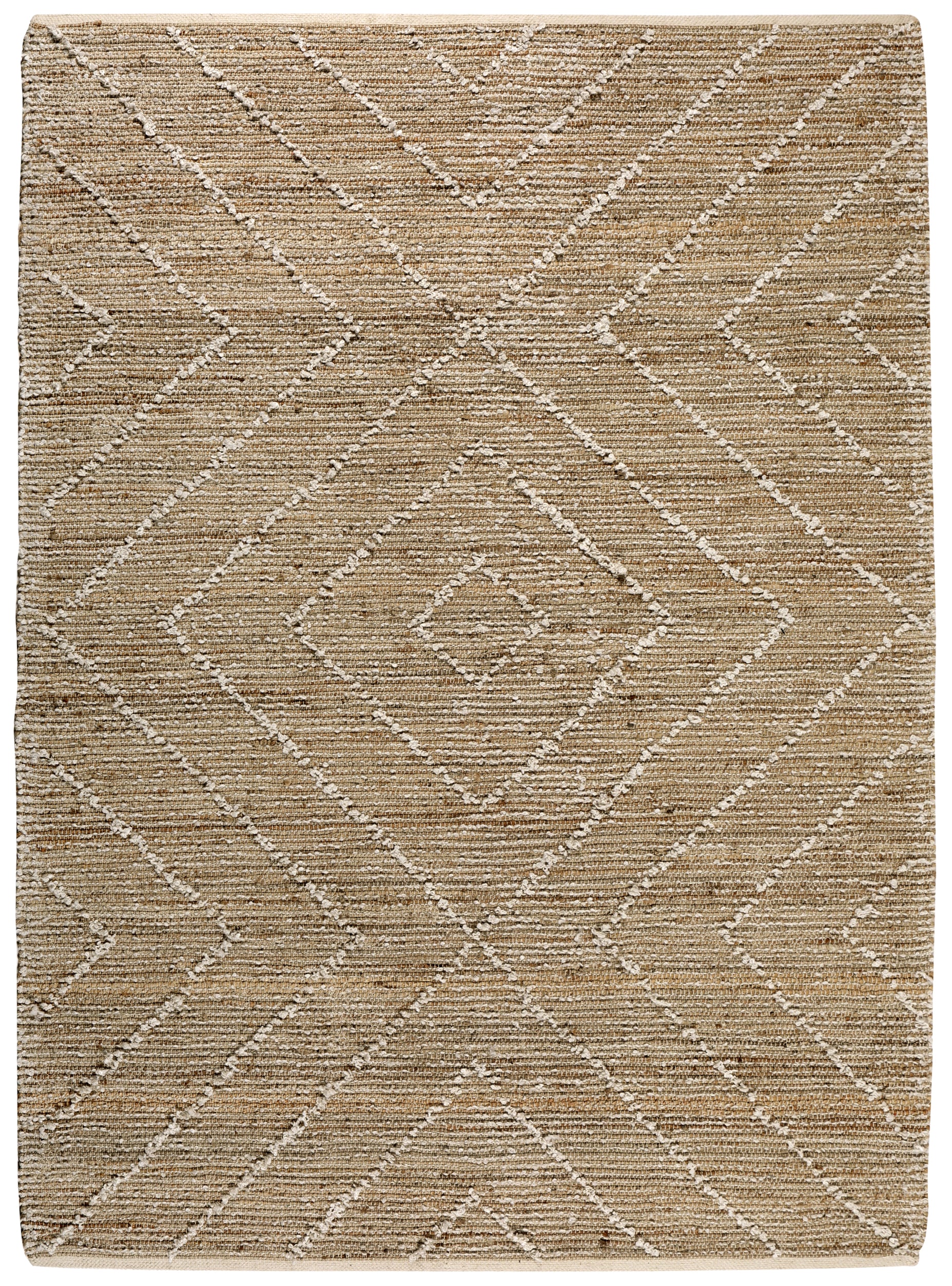 gerecycled vloerkleed worgan – ivoor – vivaraise - 160x230 Noii HOME
