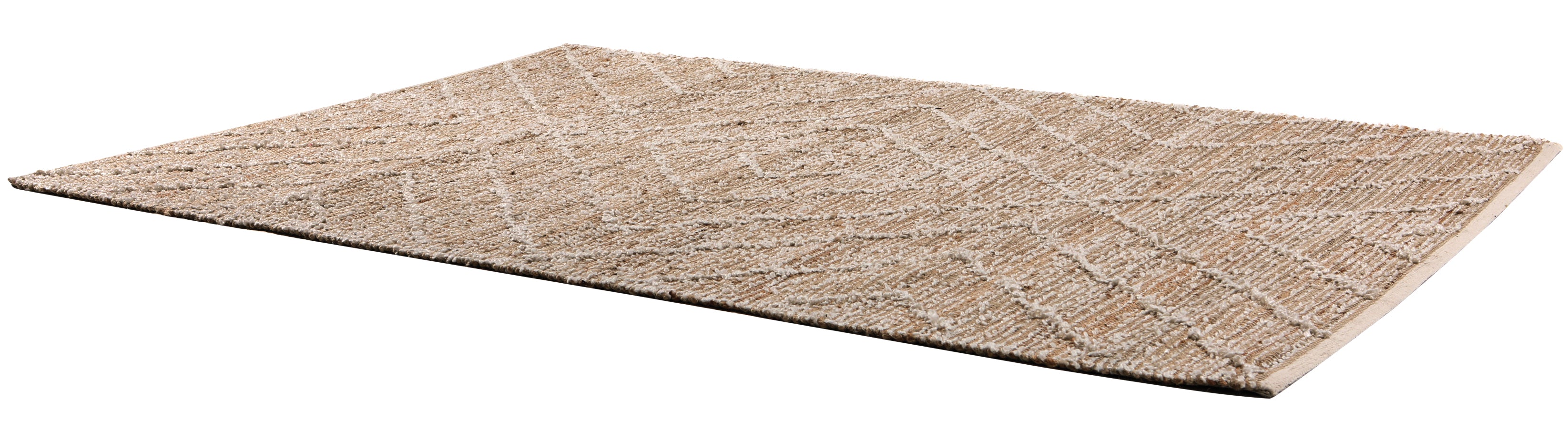 gerecycled vloerkleed worgan – ivoor – vivaraise - 160x230 Noii HOME