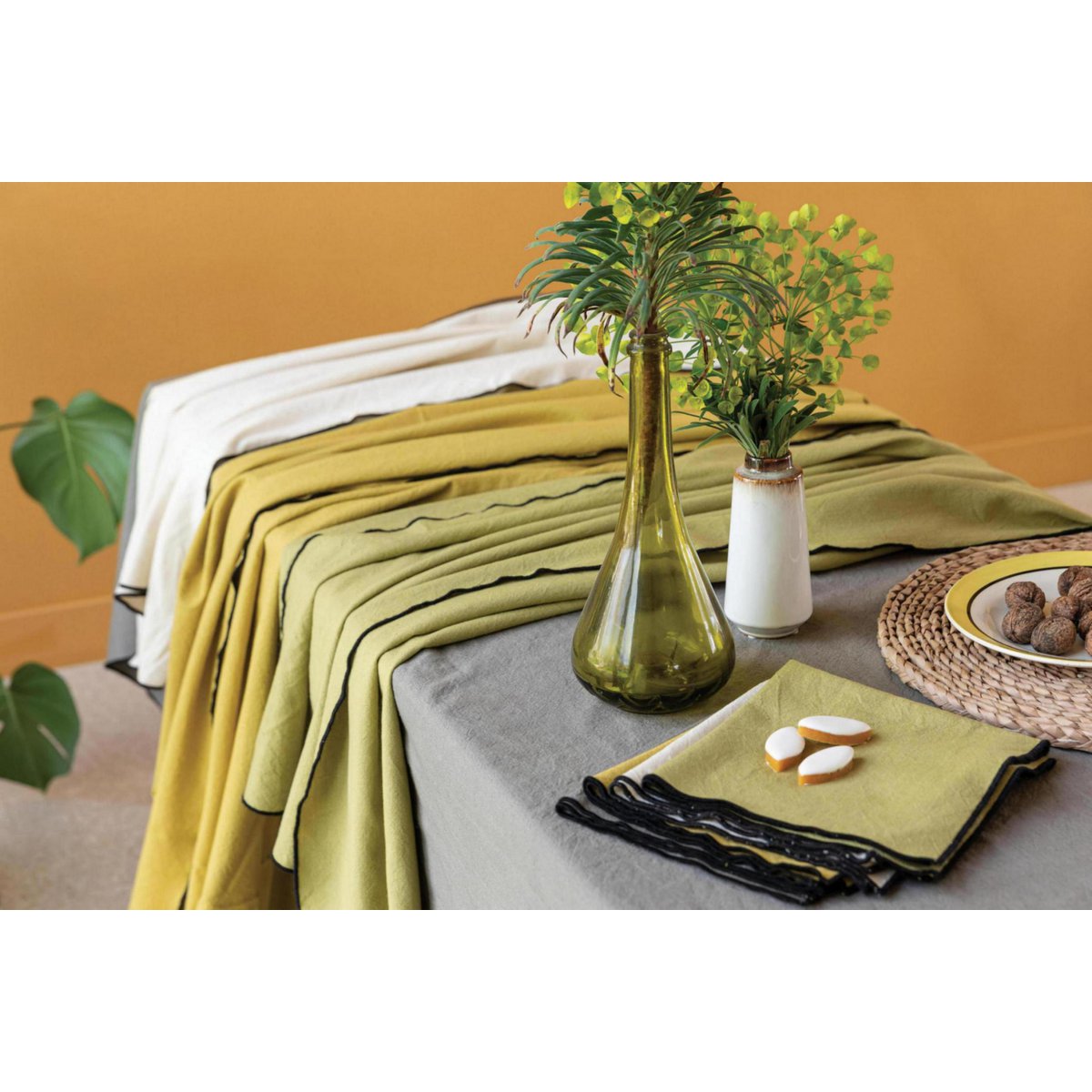Grace Ombre gerecycled tafelkleed 170 x 300 VIVARAISE
