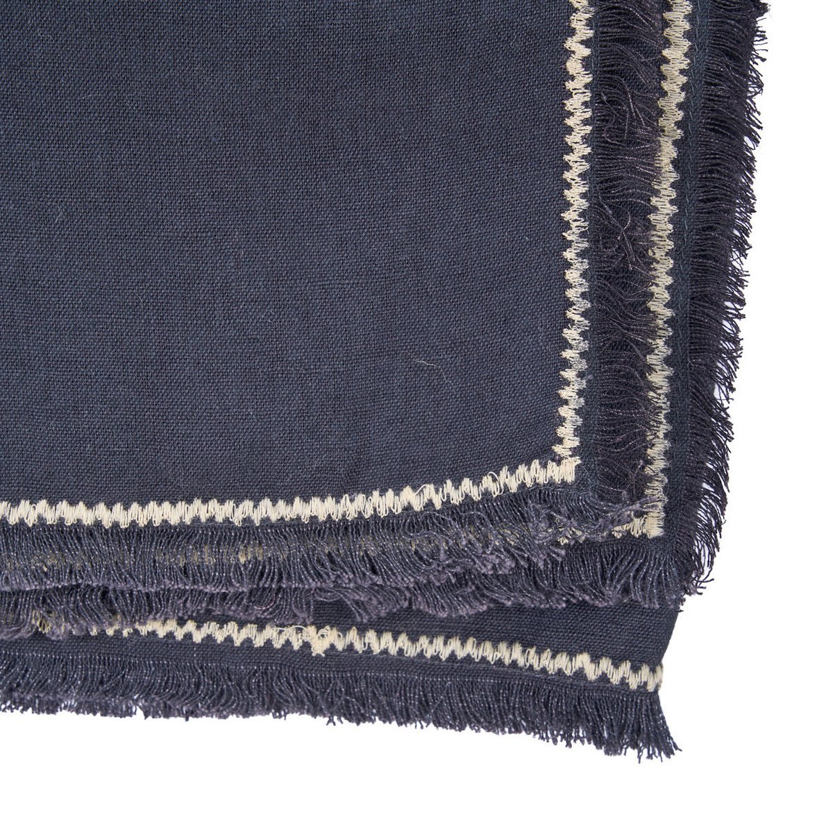 Het Toscane Tafelkleed - Zwart Naturel - 150x250 Bazar Bizar Living