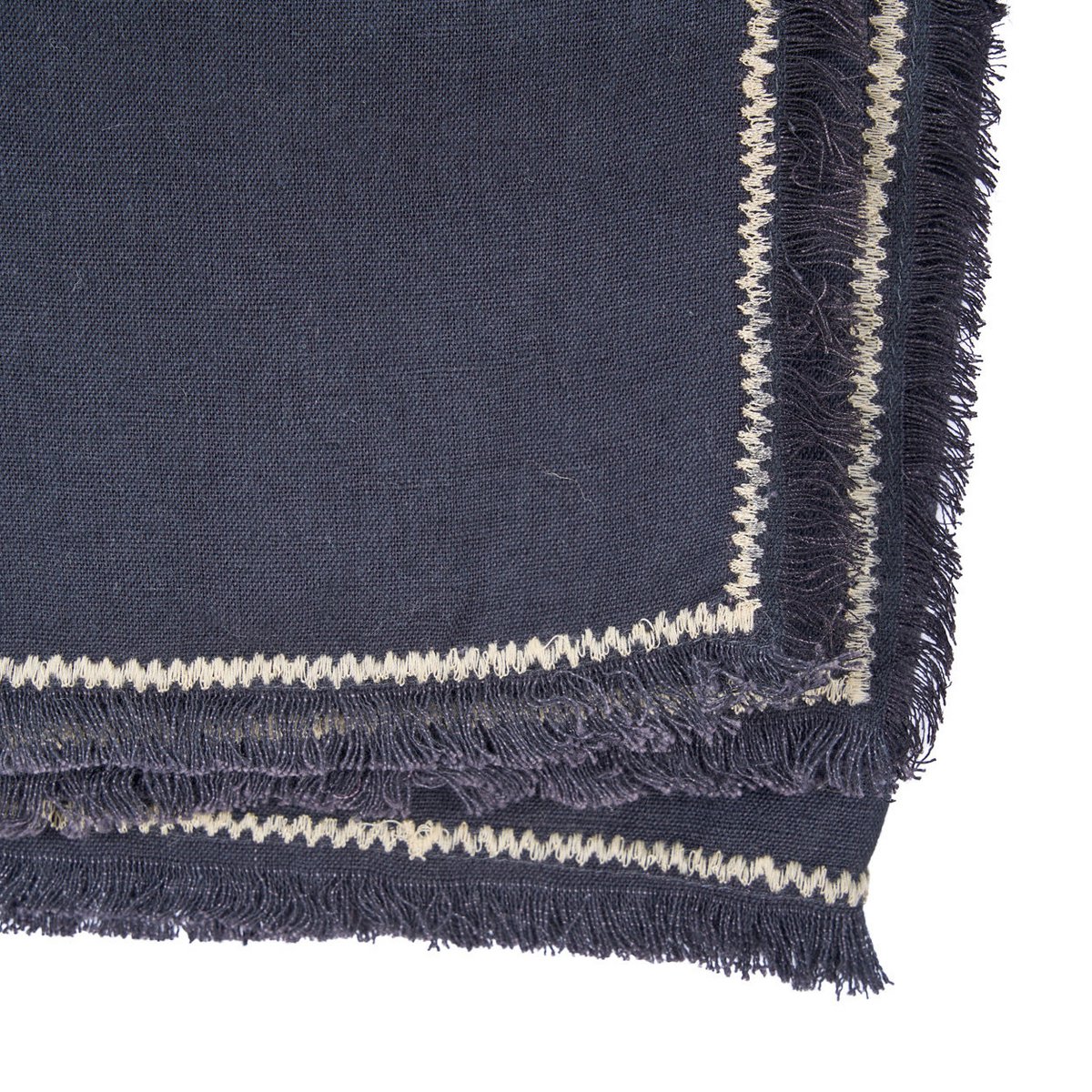 Het Toscane Tafelkleed - Zwart Naturel - 150x300 Bazar Bizar Living