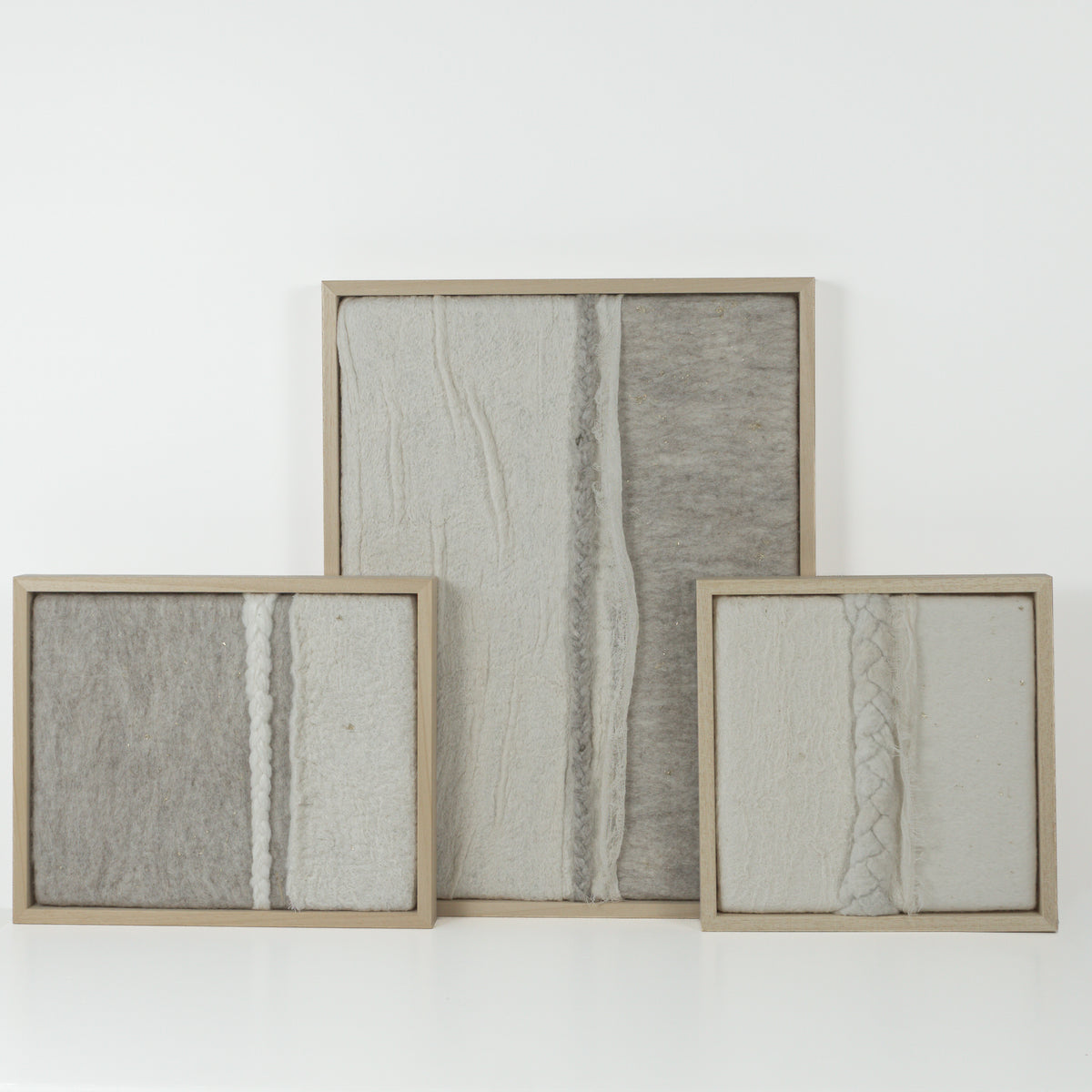 Imperfectus X – vilten wandkunst | Vilt & Vlow | 28 × 23 cm Noii HOME