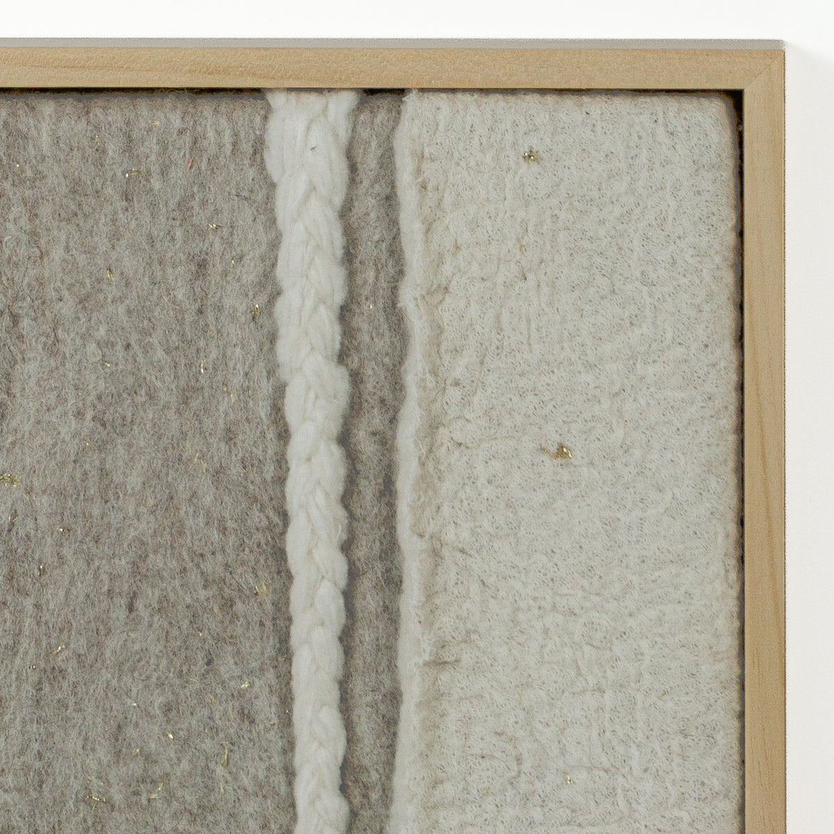 Imperfectus X – vilten wandkunst | Vilt & Vlow | 28 × 23 cm Noii HOME