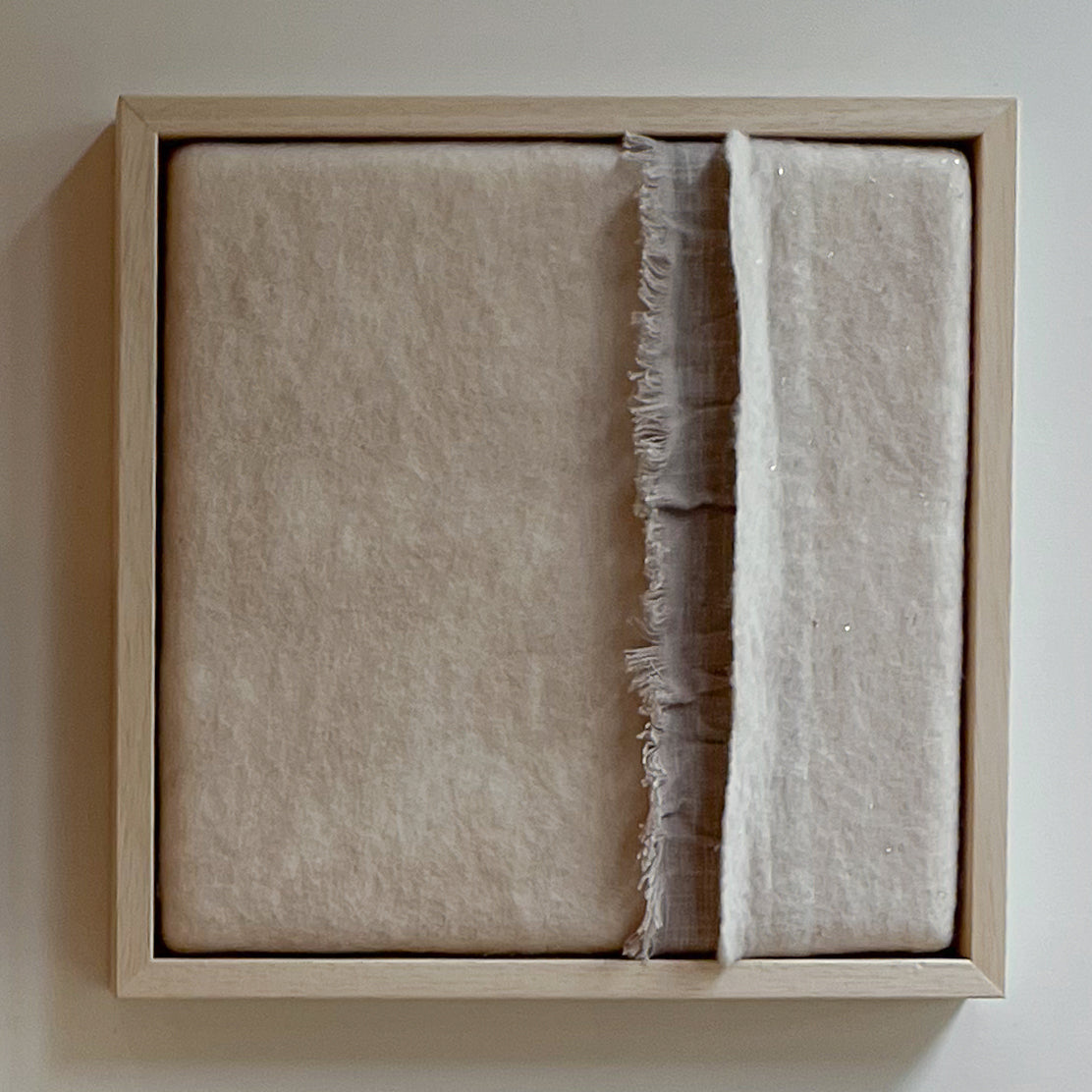 Imperfectus XIX - vilten wandkunst I Vilt & Vlow | 23 × 23 cm Noii HOME