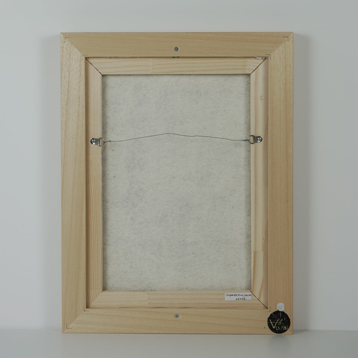 Imperfectus XX – vilten wandkunst | Vilt & Vlow 43x35 Noii HOME