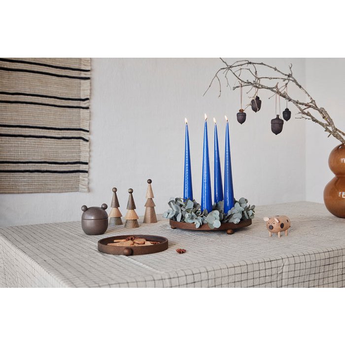Inka Houten Dienblad Rond - Groot OYOY LIVING DESIGN