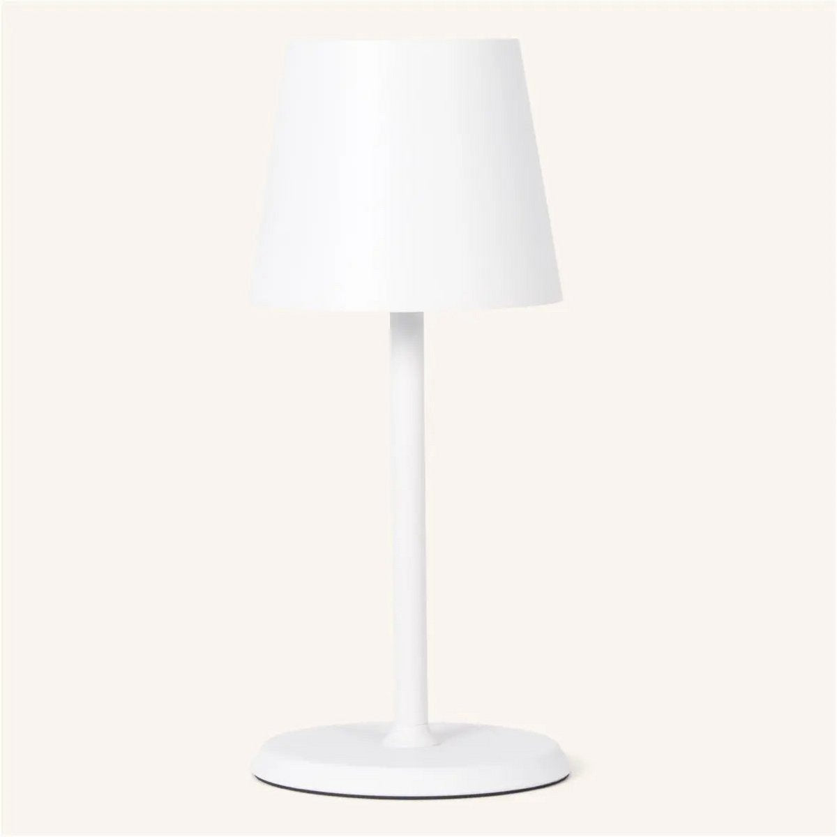 James White oplaadbare tafellamp – draadloos, dimbaar en elegant Tavellio - Amsterdam