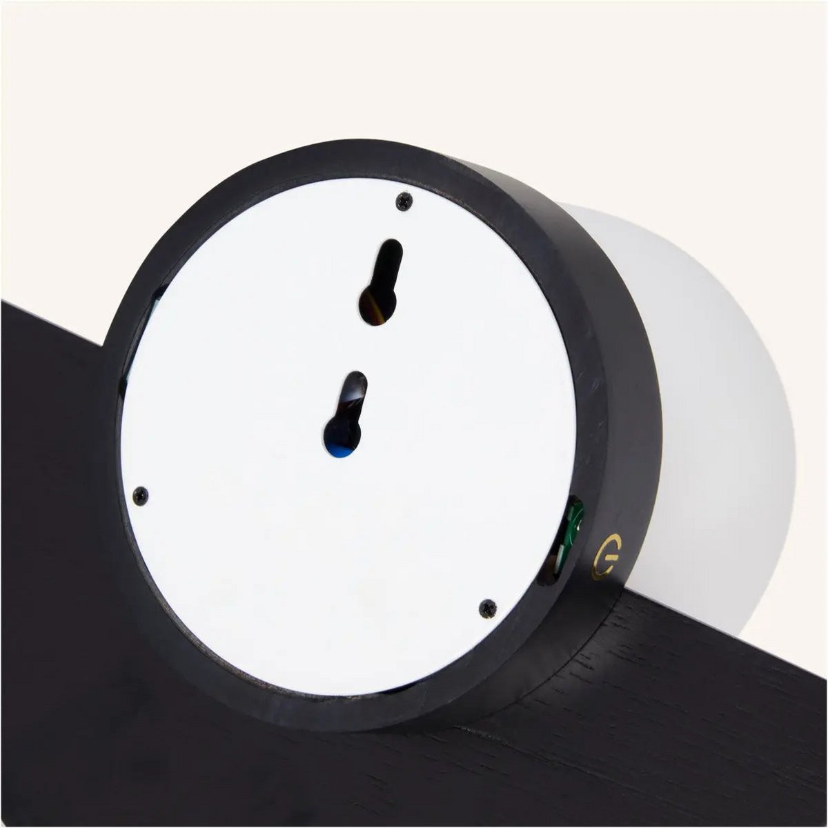 Kane zwarte draadloze wandlamp – oplaadbare hout- en glaslamp Tavellio - Amsterdam