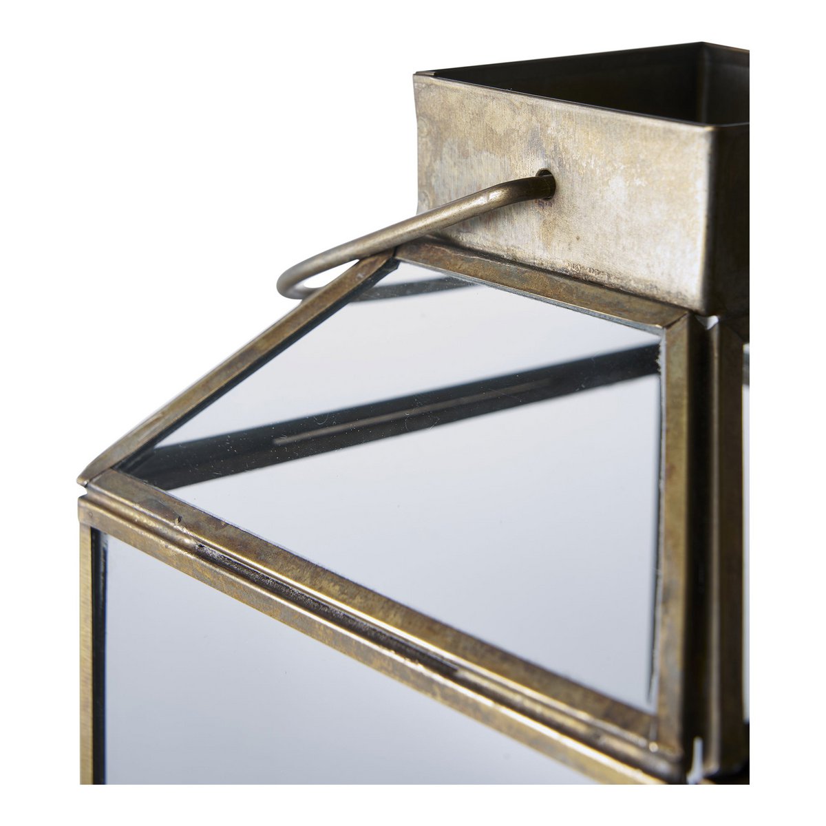 lantaarn - windlicht - antiek messing look House Nordic ApS