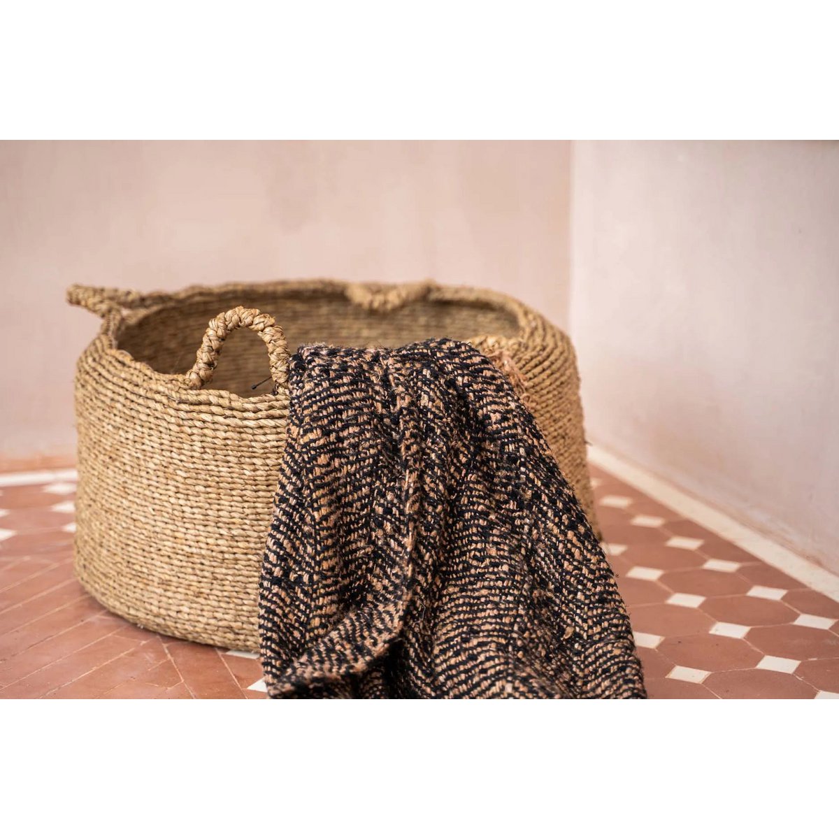 Les Quatre Mains Baskets - Naturel - L. Bazar Bizar Living