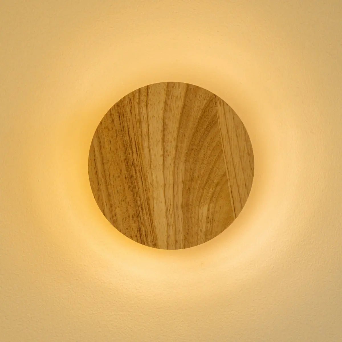 Lou lichtbruine draadloos wandlicht - oplaadbaar en dimbare aanraakregeling - 2700K warm licht Tavellio - Amsterdam